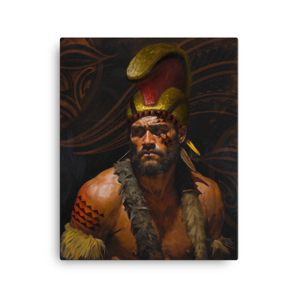 Polynesian Kalanikūpule Canvas