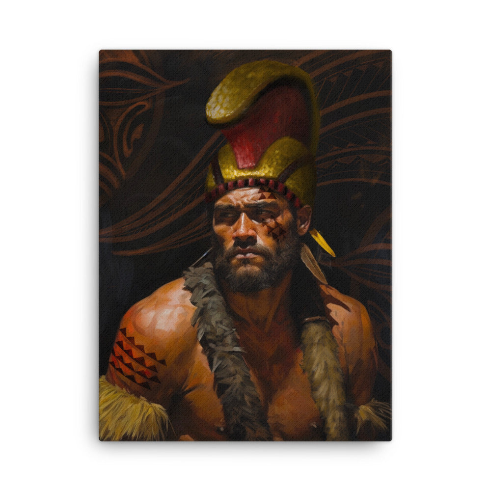 Polynesian Kalanikūpule Canvas