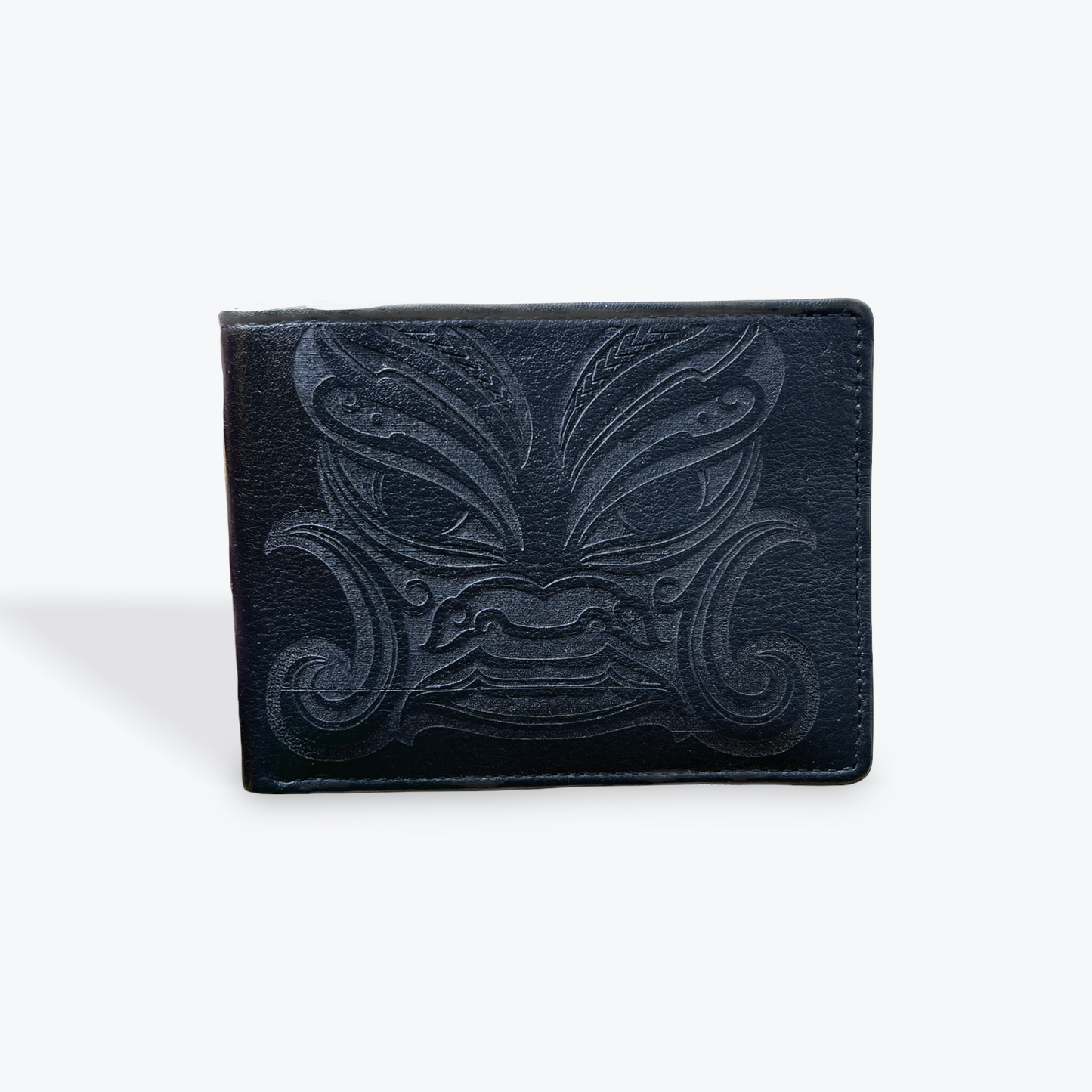 Hoʻokahi ʻeleʻele Mens Wallet