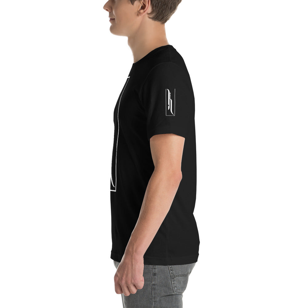 Hale Unisex t-shirt White Print